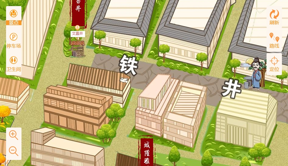 平凉智慧景区：手绘地图与语音导览的完美融合